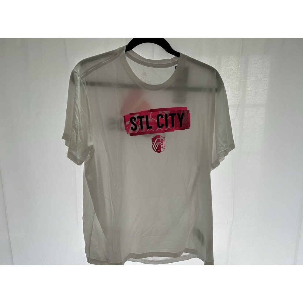 Adidas Aeroready STL CITY SC Major League Soccer T Shirt Size 2XL